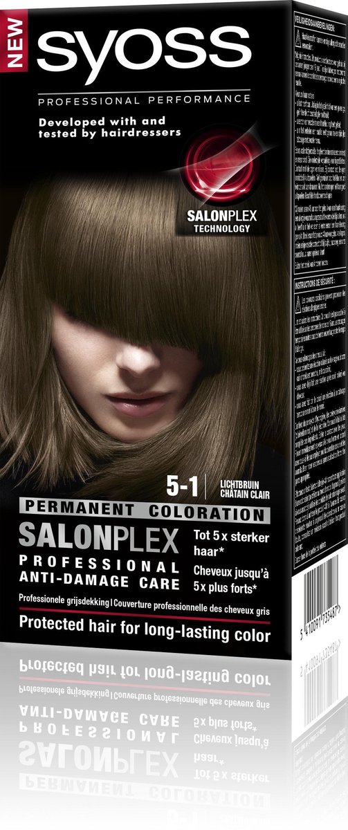 Syoss Haarverf Licht - Nr. 5-1 - Bruin