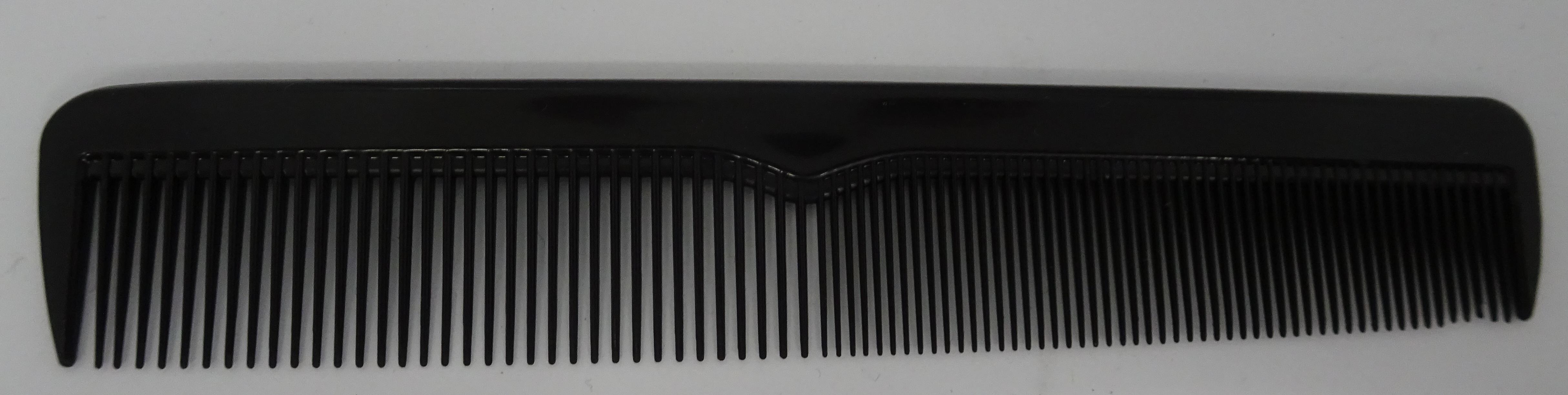 Huismerk Haarkam - Plastic 14,9 cm - Zwart