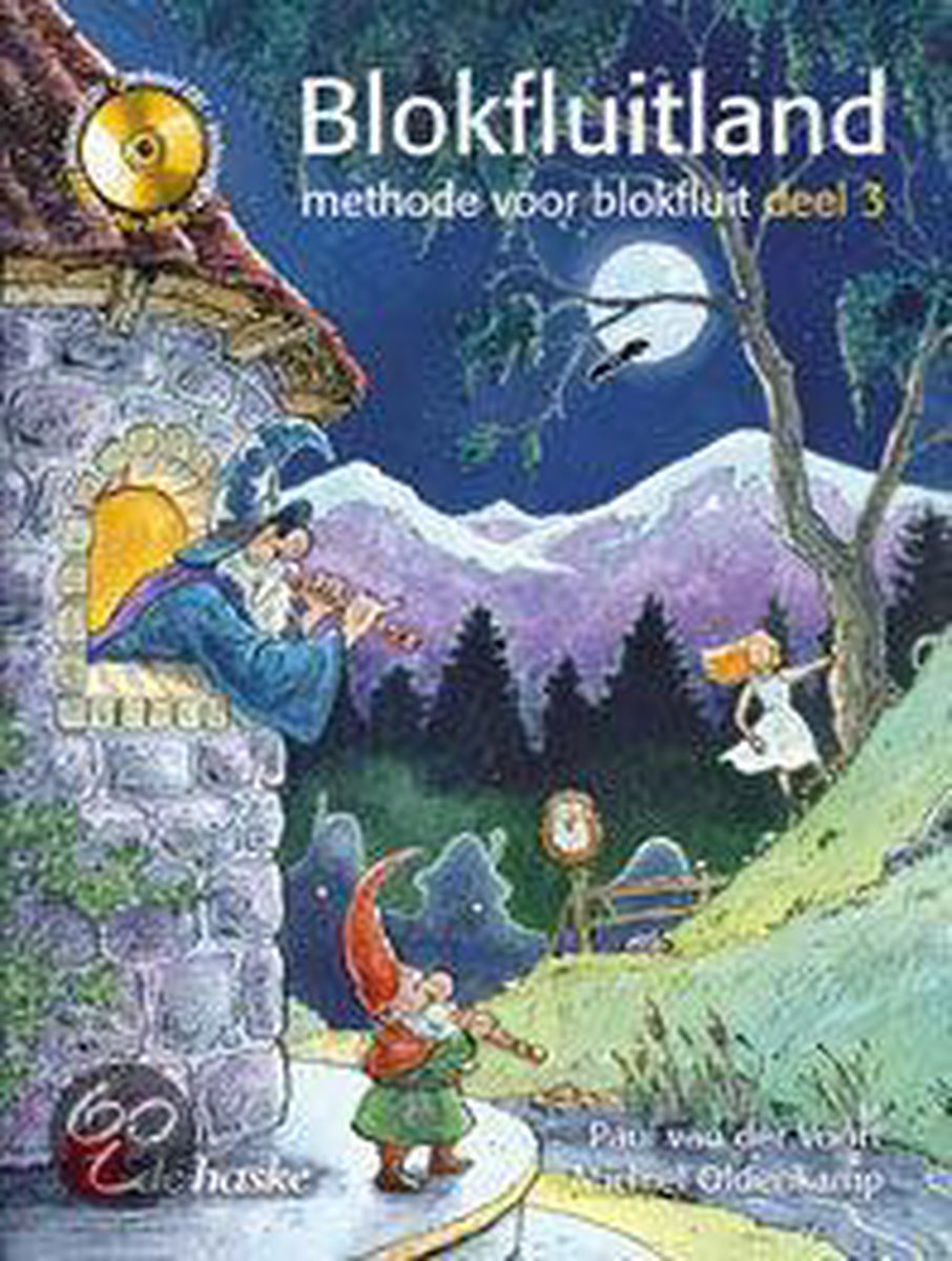 De Haske Blokfluitland 3 blokfluitboek incl cd