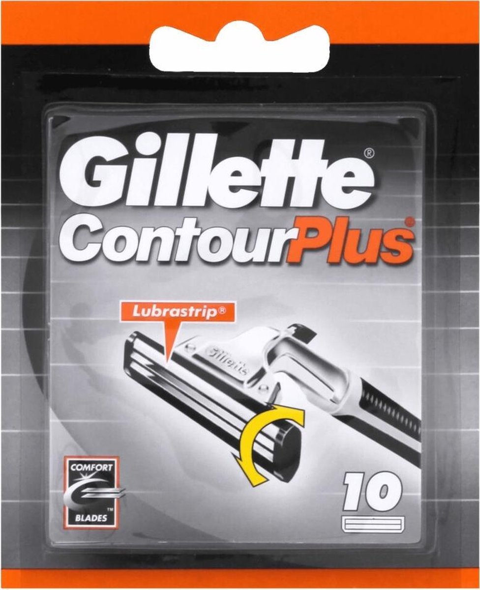 Gillette Contour plus scheermesjes (10st)