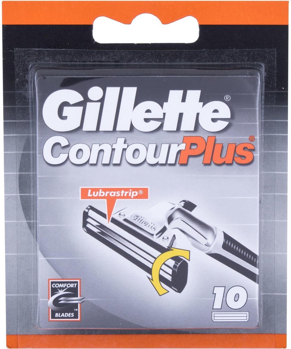 Gillette Contour plus scheermesjes (10st)