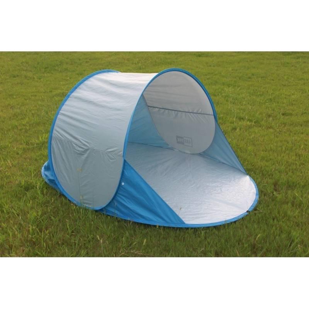 Huismerk Strandtent Pop Up - Hitte & uv Beschermd mix Color - 195 x 100 x 85 cm - Blauw