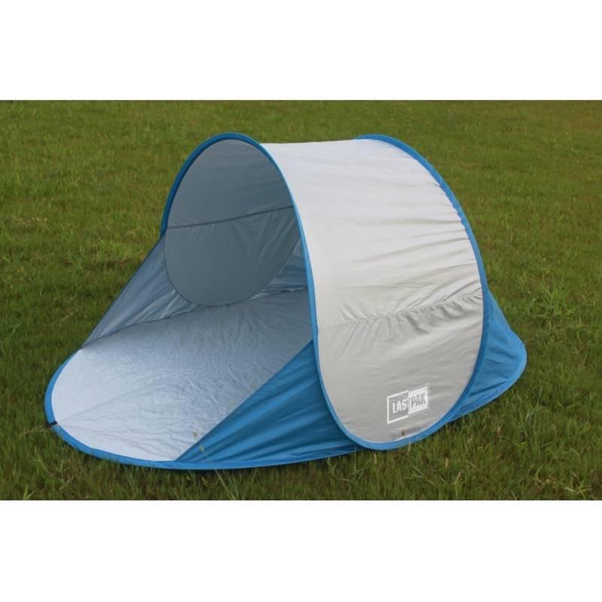 Huismerk Strandtent Pop Up - Hitte & uv Beschermd mix Color - 195 x 100 x 85 cm - Blauw