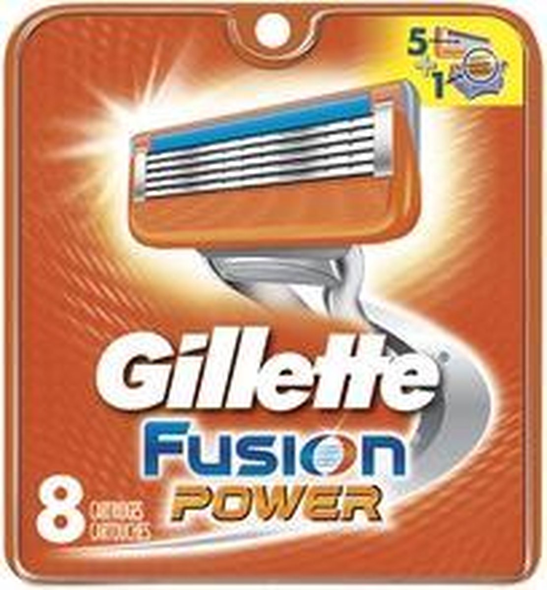 Gillette Fusion5 Power XL scheermesjes (8 st.)