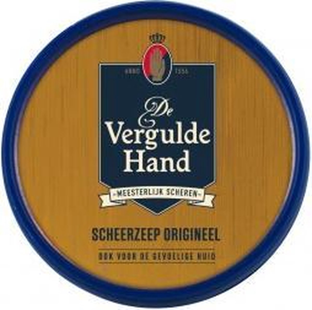 Vergulde Hand Scheerzeep - 75 gr.