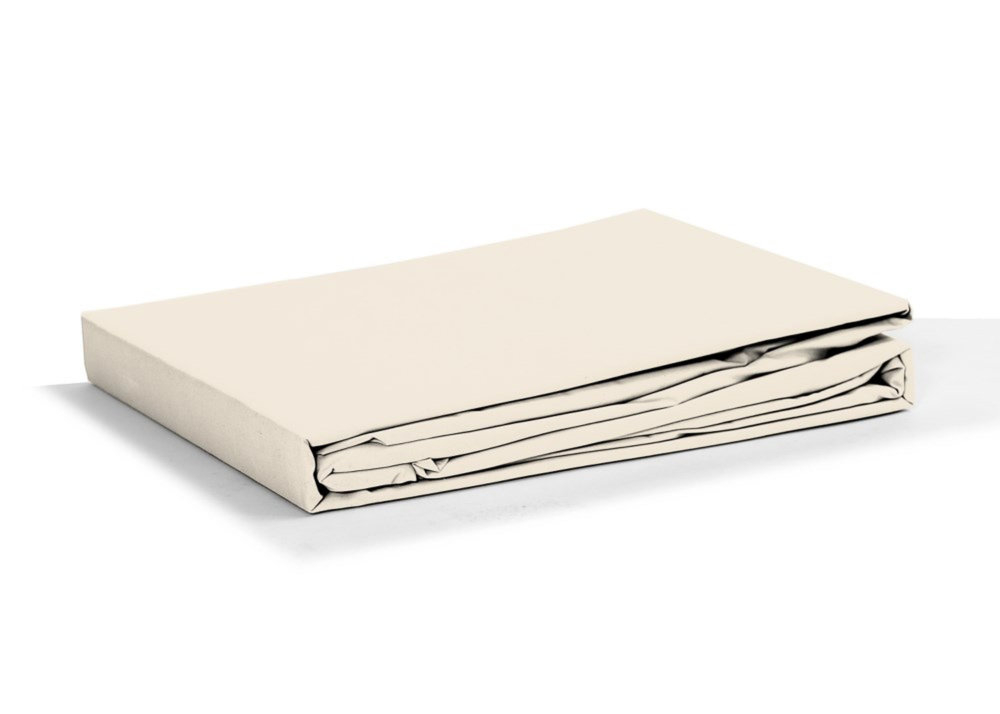 Voordeeldrogisterij Premium Hoeslaken Jersey Splittopper Gebroken - 200×220 cm - Wit