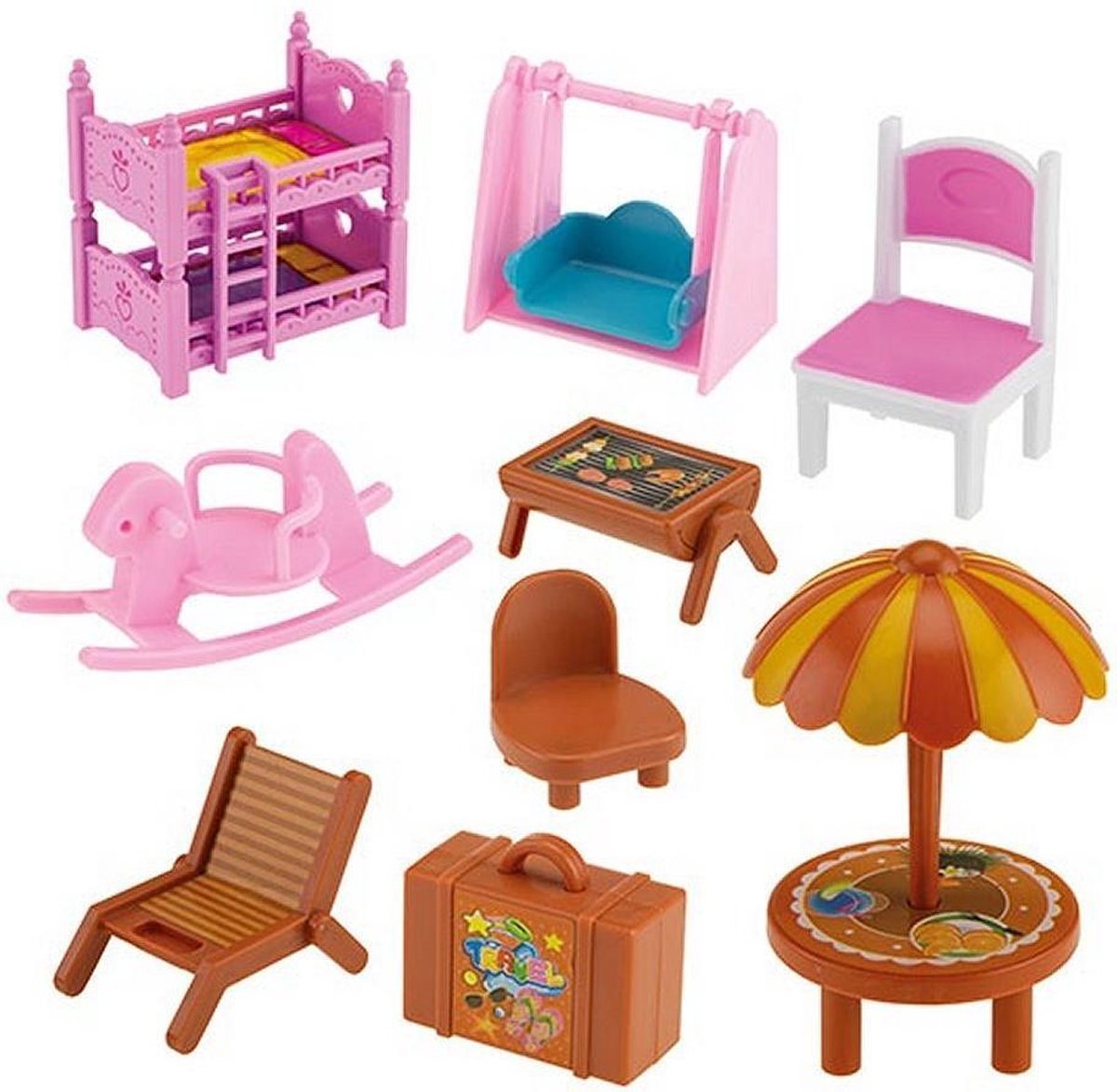 Toi-Toys Toi Toys Girl Squad Speelset Camper - 43 x 28 cm