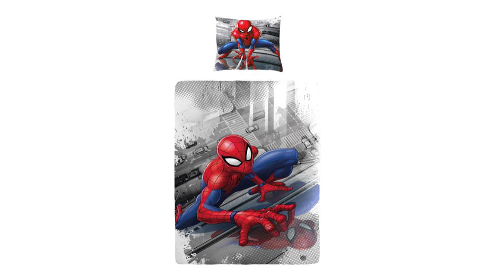 Diversen Premium Dekbedovertrek Spiderman - 140 x 200 cm