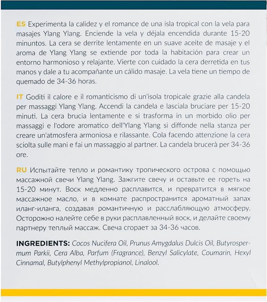 kaars Ylang Ylang - 200g