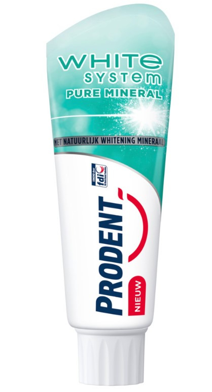 Prodent Tandpasta White System Pure Mineral - 75 ml