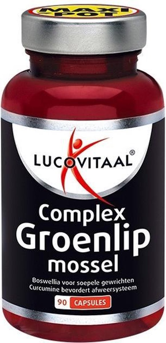Lucovitaal Supplementlipmossel Complex - 30 Capsules - Groen