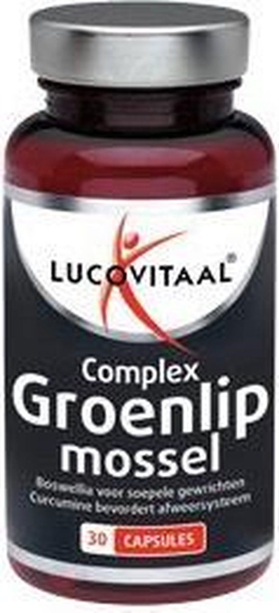 Lucovitaal Supplementlipmossel Complex - 30 Capsules - Groen