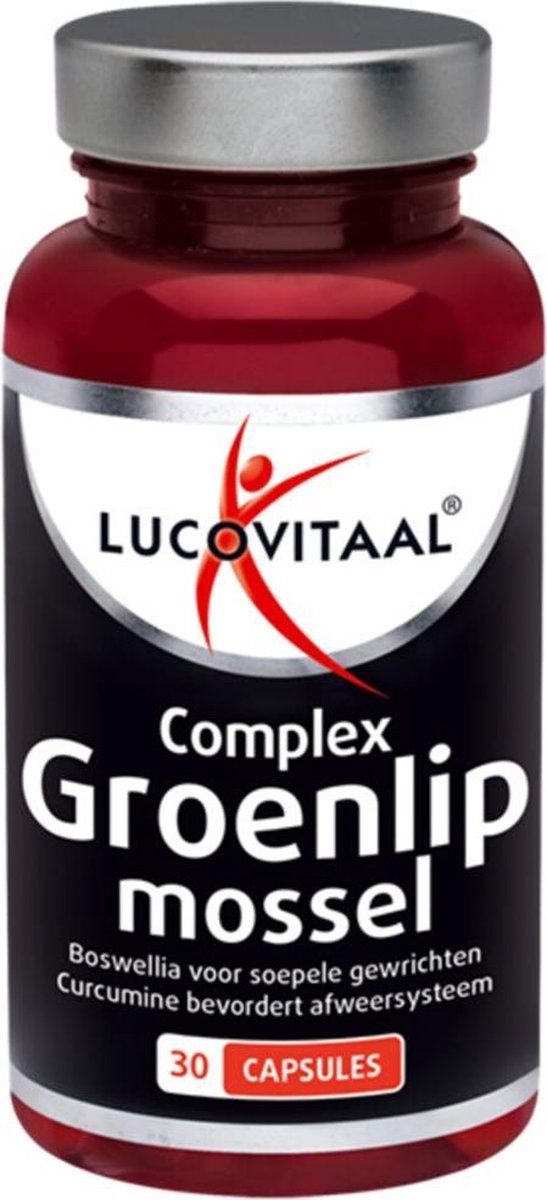 Lucovitaal Supplementlipmossel Complex - 30 Capsules - Groen