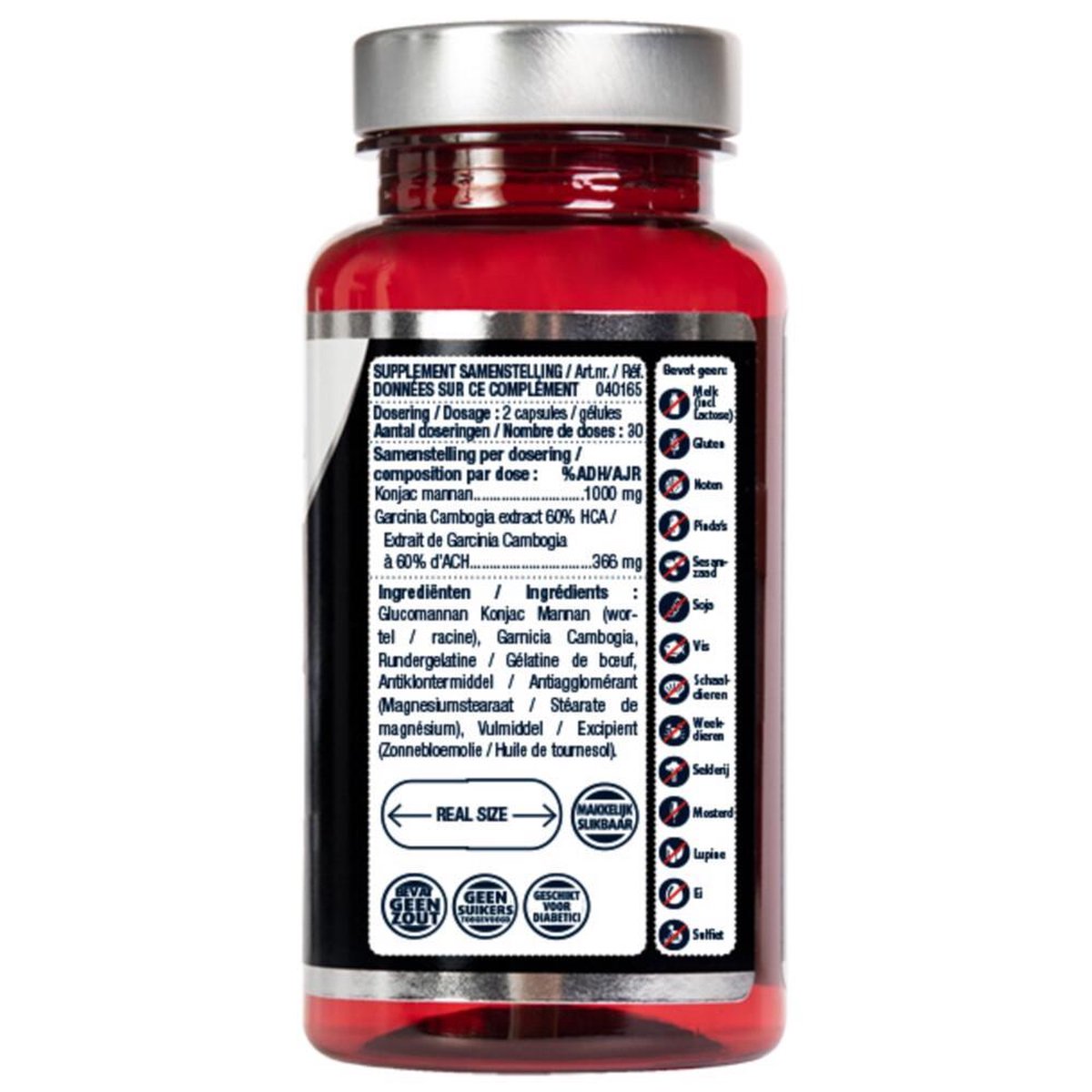 Lucovitaal Supplementen - Garcinia Cambogia 60 capsules