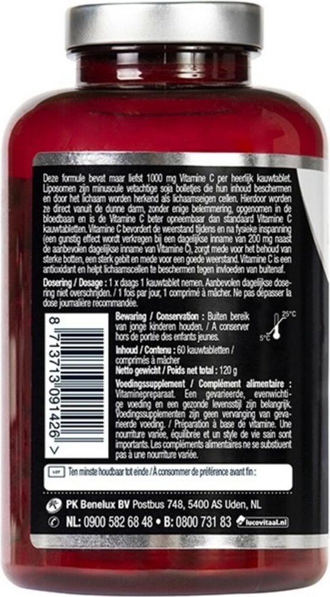 Lucovitaal Vitamine C Liposomaal 1000 mg - 60 capsules