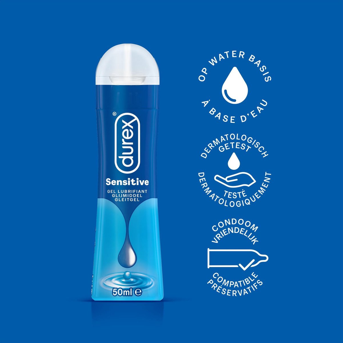 Durex Play Glijmiddel Sensitive Gel - 50 ml