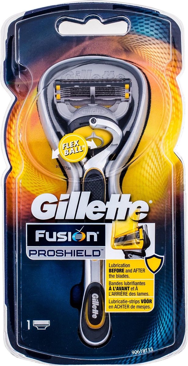 Gillette Fusion Proshield Scherhouder + 1 Scheermesje