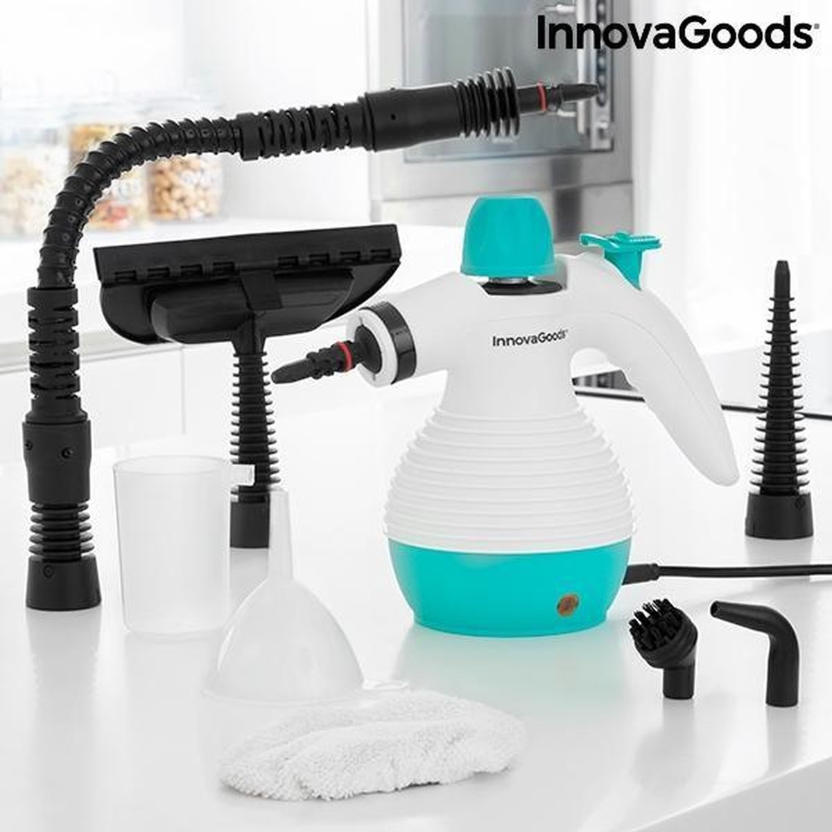 Innovagoods 9-in-1 Handstoomreiniger Multifunctioneel - 1000W