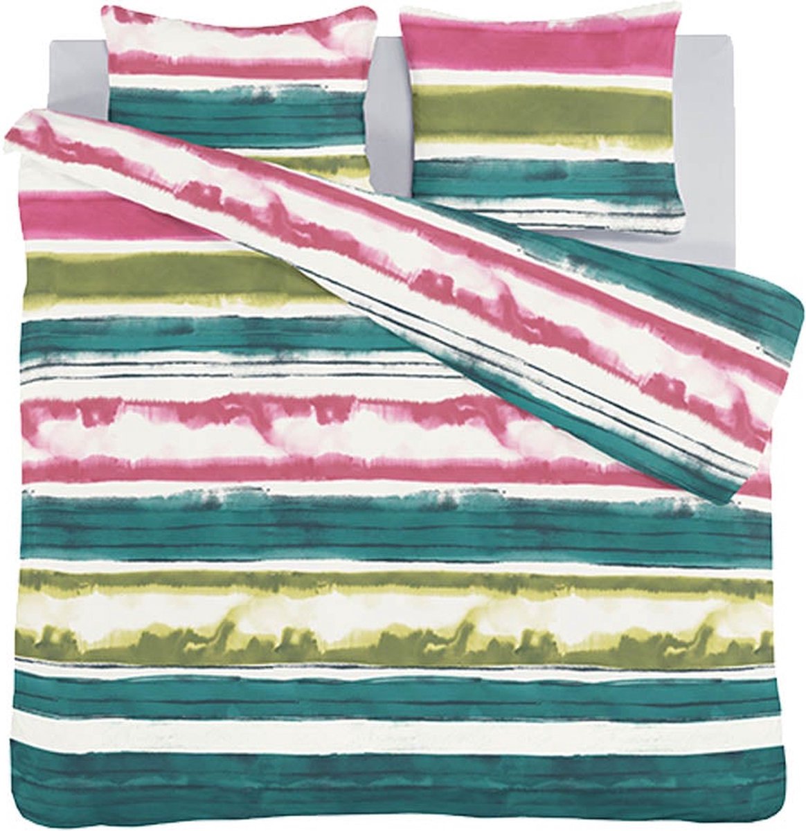 Voordeeldrogisterij Premium Dekbedovertrek Katoen Satijn 2 Delig - 140 x 220 cm