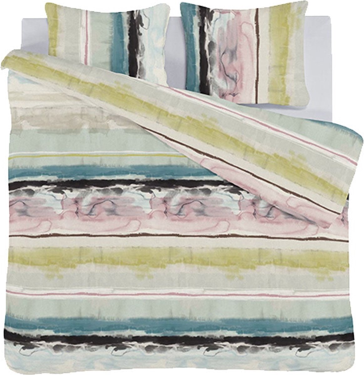 Voordeeldrogisterij Premium Dekbedovertrek Katoen Satijn 3 Delig - 240 x 220 cm