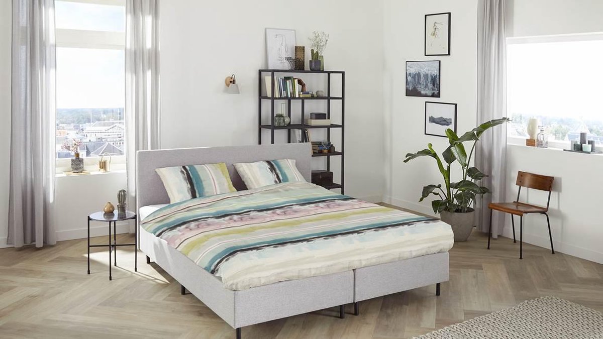 Voordeeldrogisterij Premium Dekbedovertrek Katoen Satijn 3 Delig - 240 x 220 cm