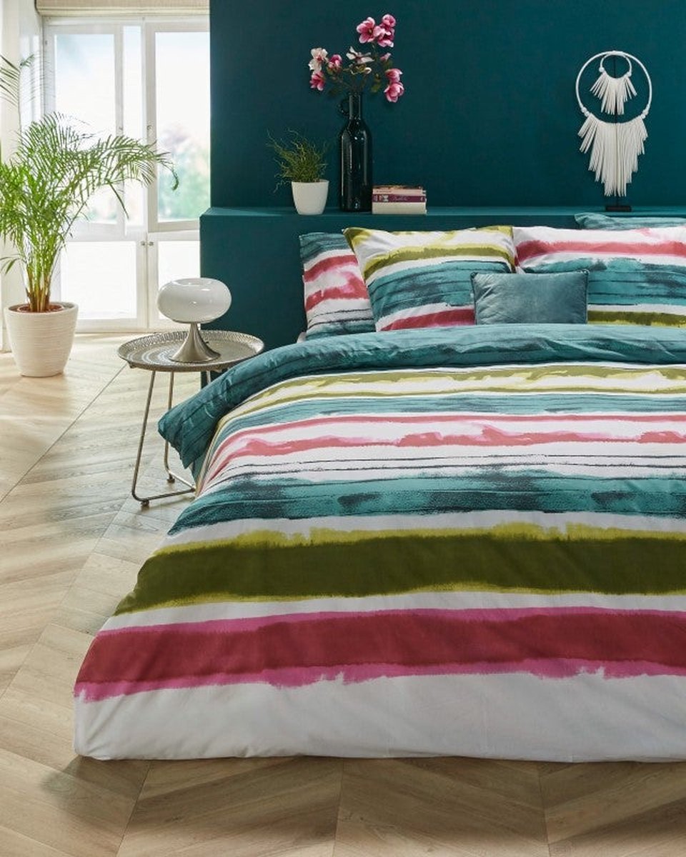 Voordeeldrogisterij Premium Dekbedovertrek Katoen Satijn 3 Delig - 240 x 220 cm