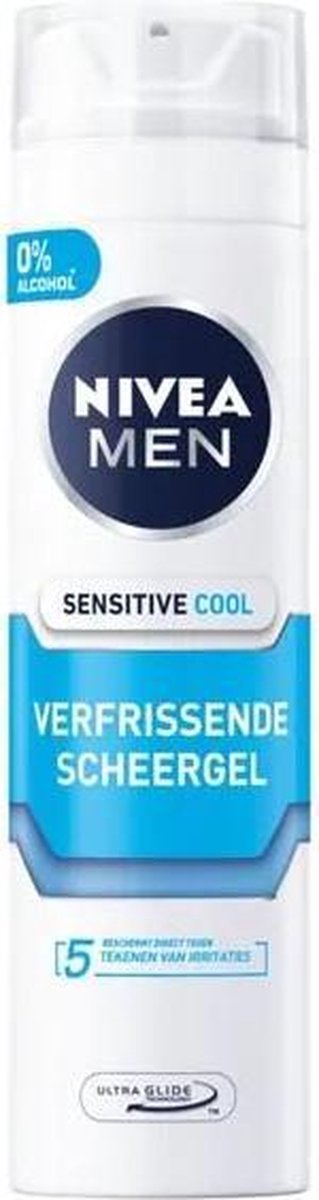 Nivea Scheergel Men - Sensitive Cooling 200 ml.