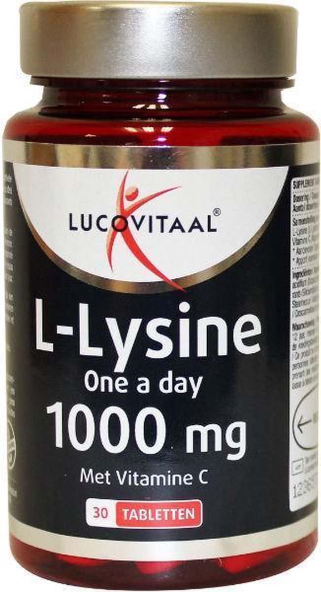 Lucovitaal - L-Lysine 1000 mg - 30 tabletten