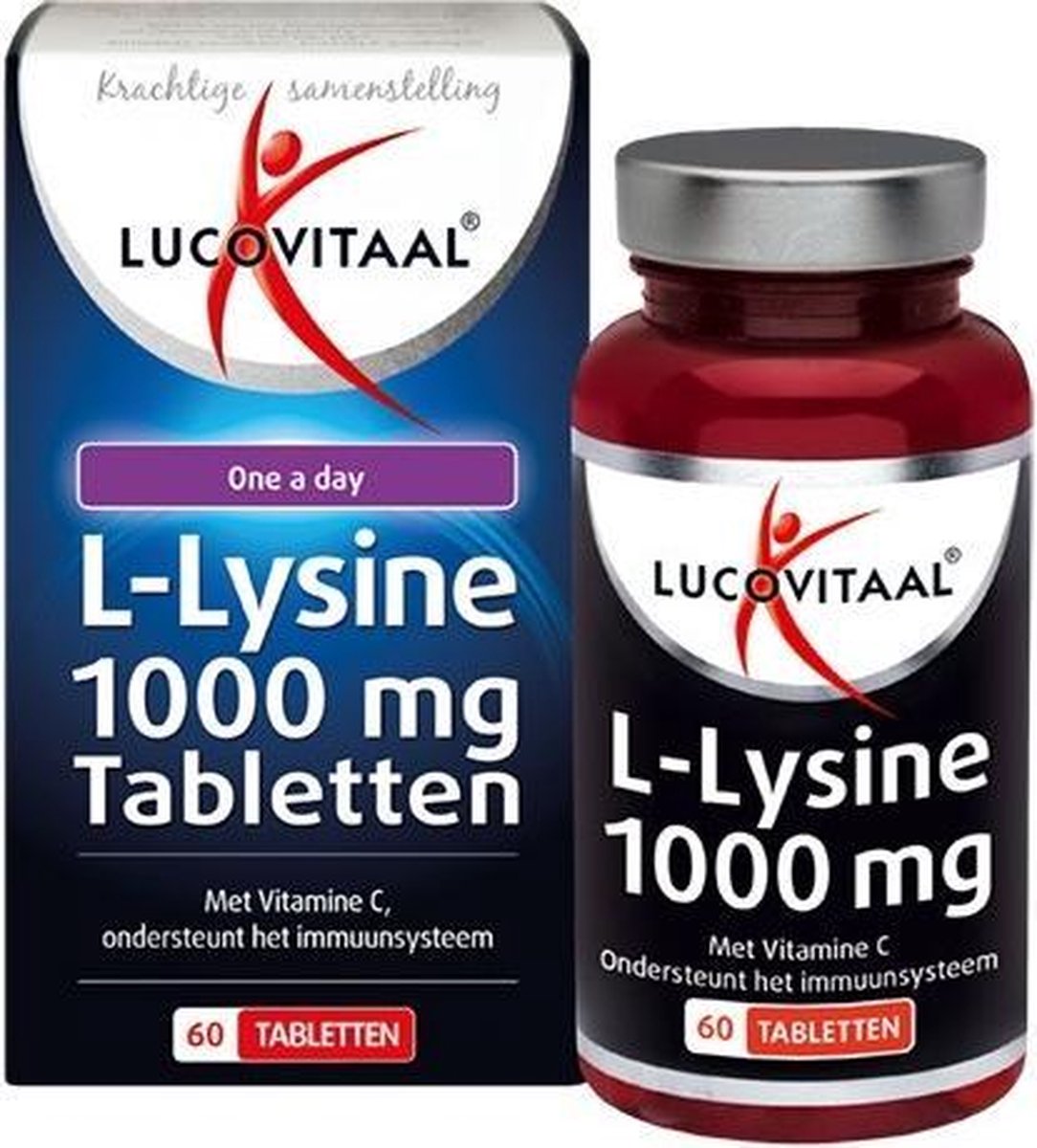 Lucovitaal - L-Lysine 1000 mg - 30 tabletten