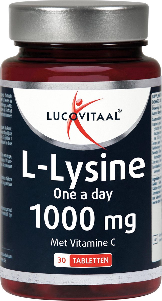 Lucovitaal - L-Lysine 1000 mg - 30 tabletten
