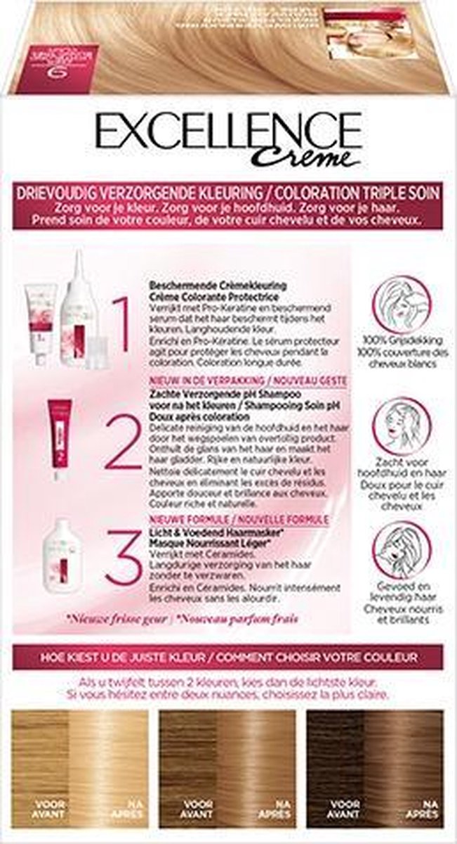L´Oréal Paris L'Oreal Haarverf - Excellence Creme nr. 9 Zeer Licht Blond