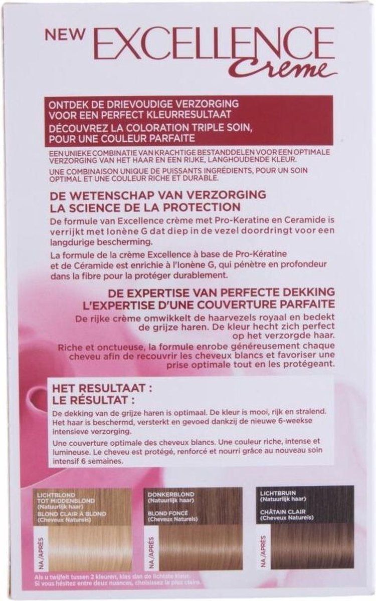 L´Oréal Paris L'Oreal Haarverf - Excellence Creme nr. 9 Zeer Licht Blond