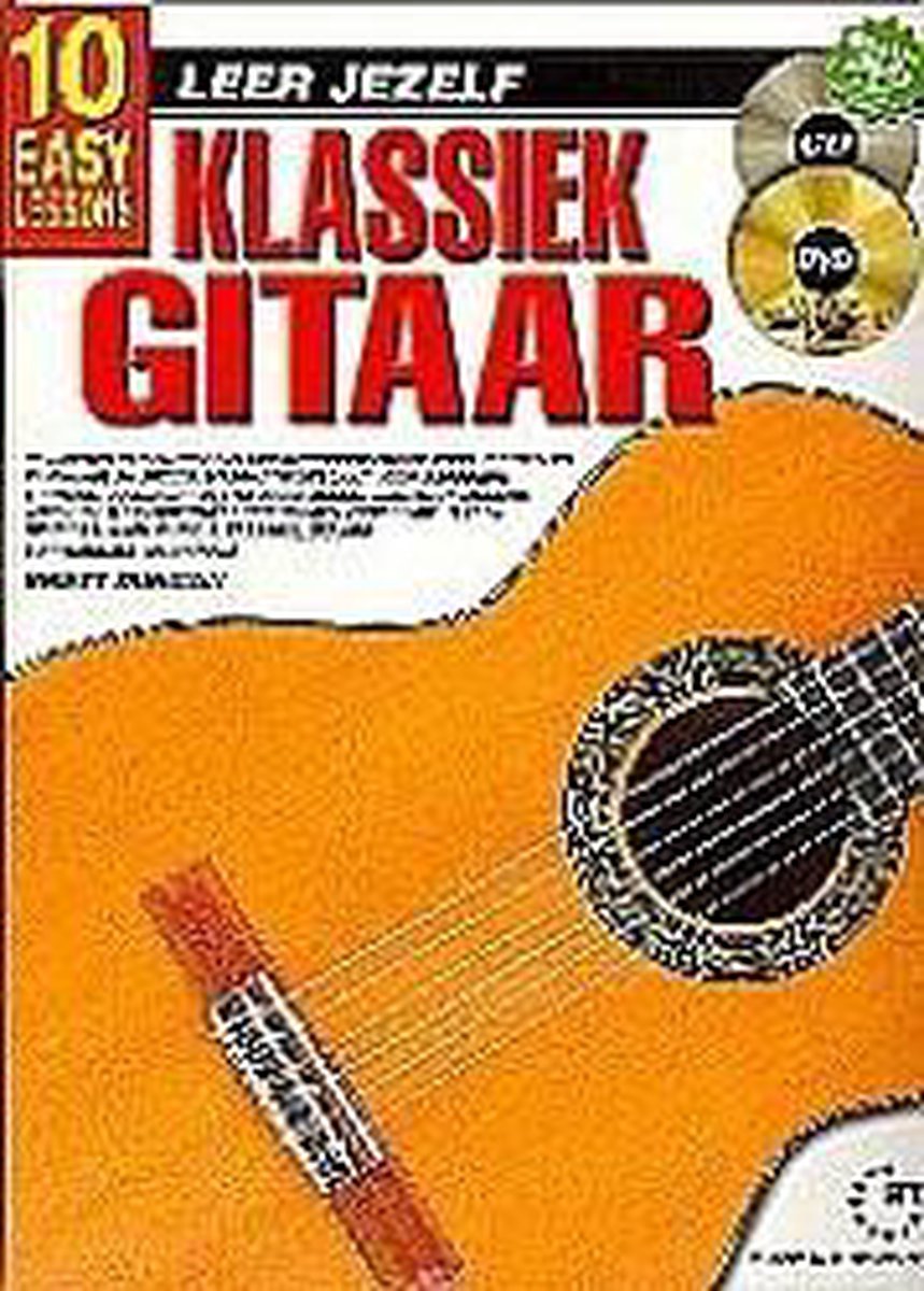 Leer Jezelf klassiek gitaar incl cd en dvd