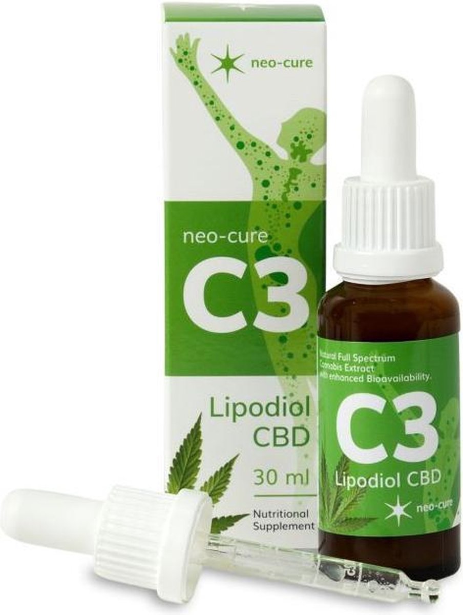 Neo Cure Neo-Cure C3 Lipodiol Supplement - CBD (300 mg / 15% CBD) - 30 ml