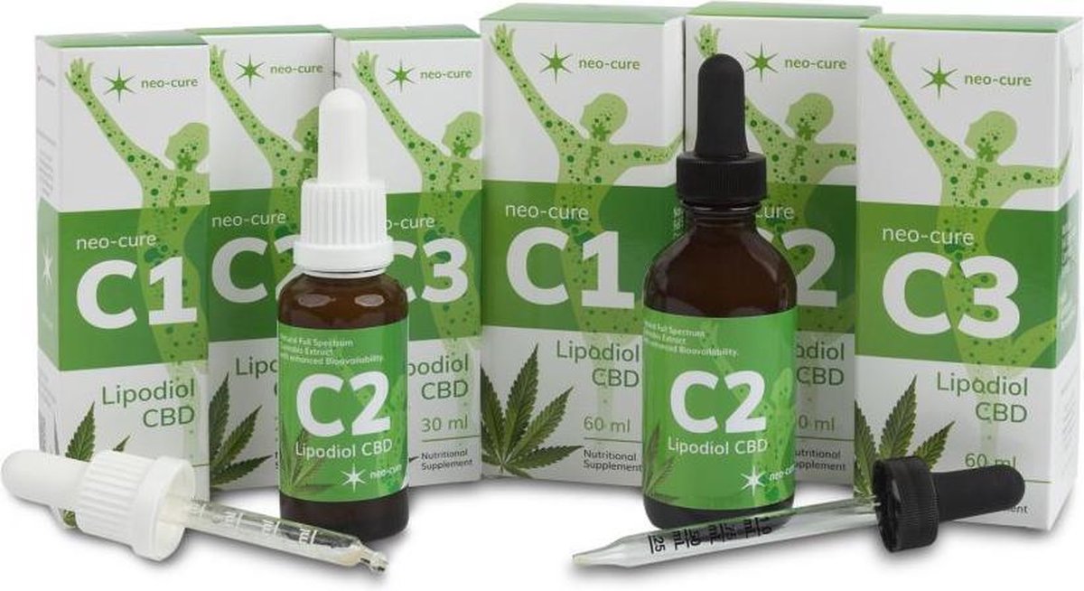 Neo Cure Neo-Cure C3 Lipodiol CBD Supplement - (600 mg / 15% CBD) 60 ml