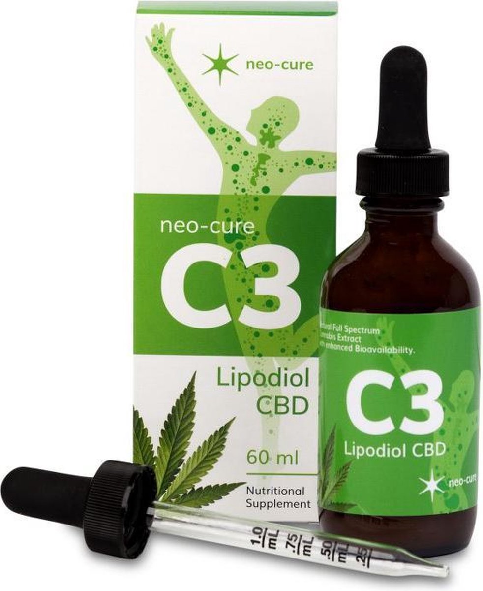 Neo Cure Neo-Cure C3 Lipodiol CBD Supplement - (600 mg / 15% CBD) 60 ml