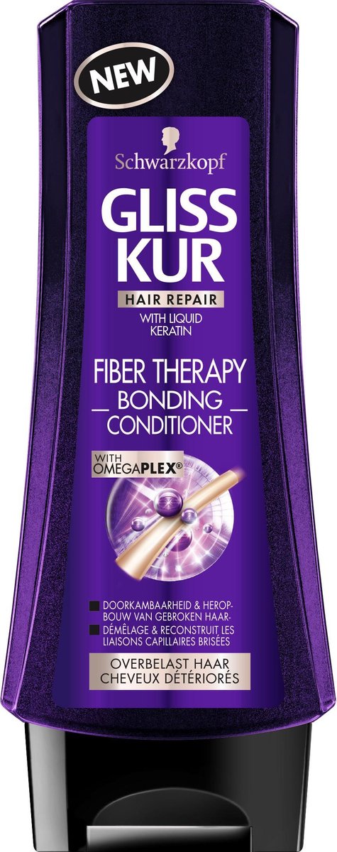 Schwarzkopf Gliss Kur Conditioner - Fiber Therapy - 200ml