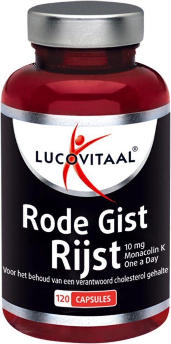 Lucovitaal Rode Gist Rijst Supplement - 120 Capsules