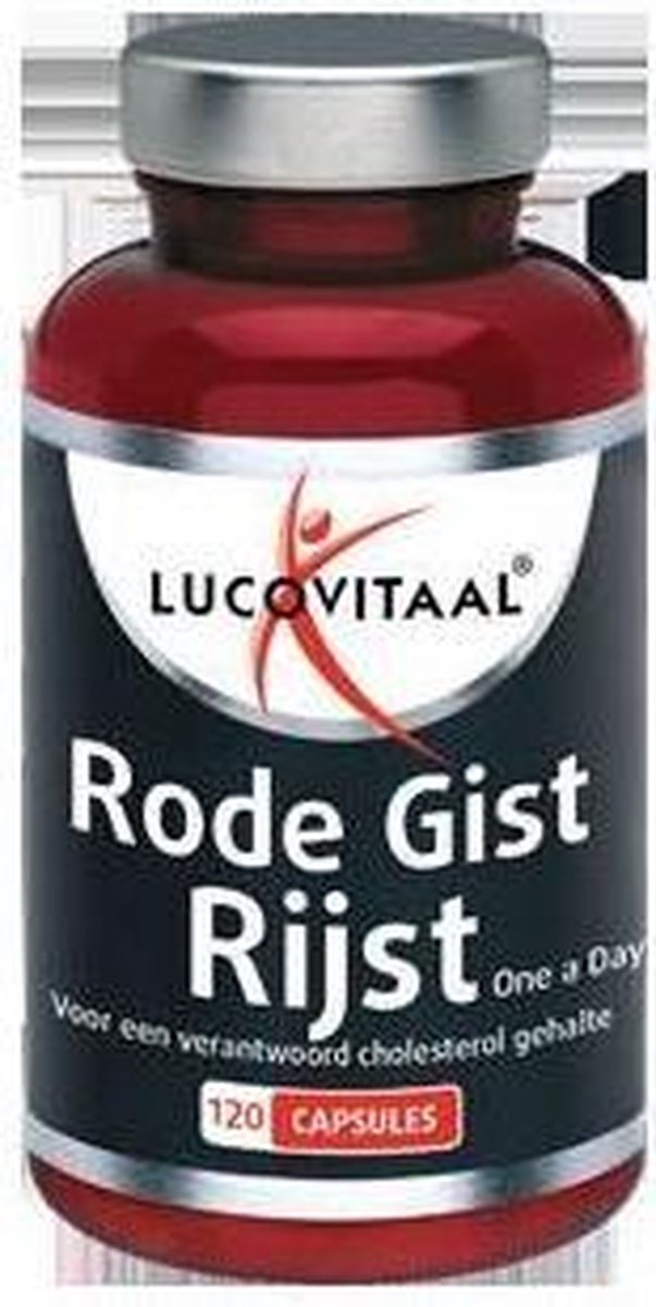 Lucovitaal Rode Gist Rijst Supplement - 120 Capsules