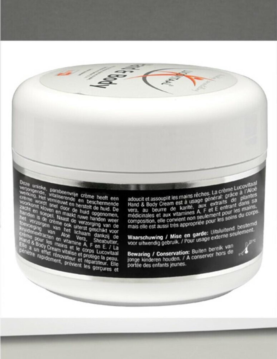 Lucovitaal Hand & Body crème - 200 ml