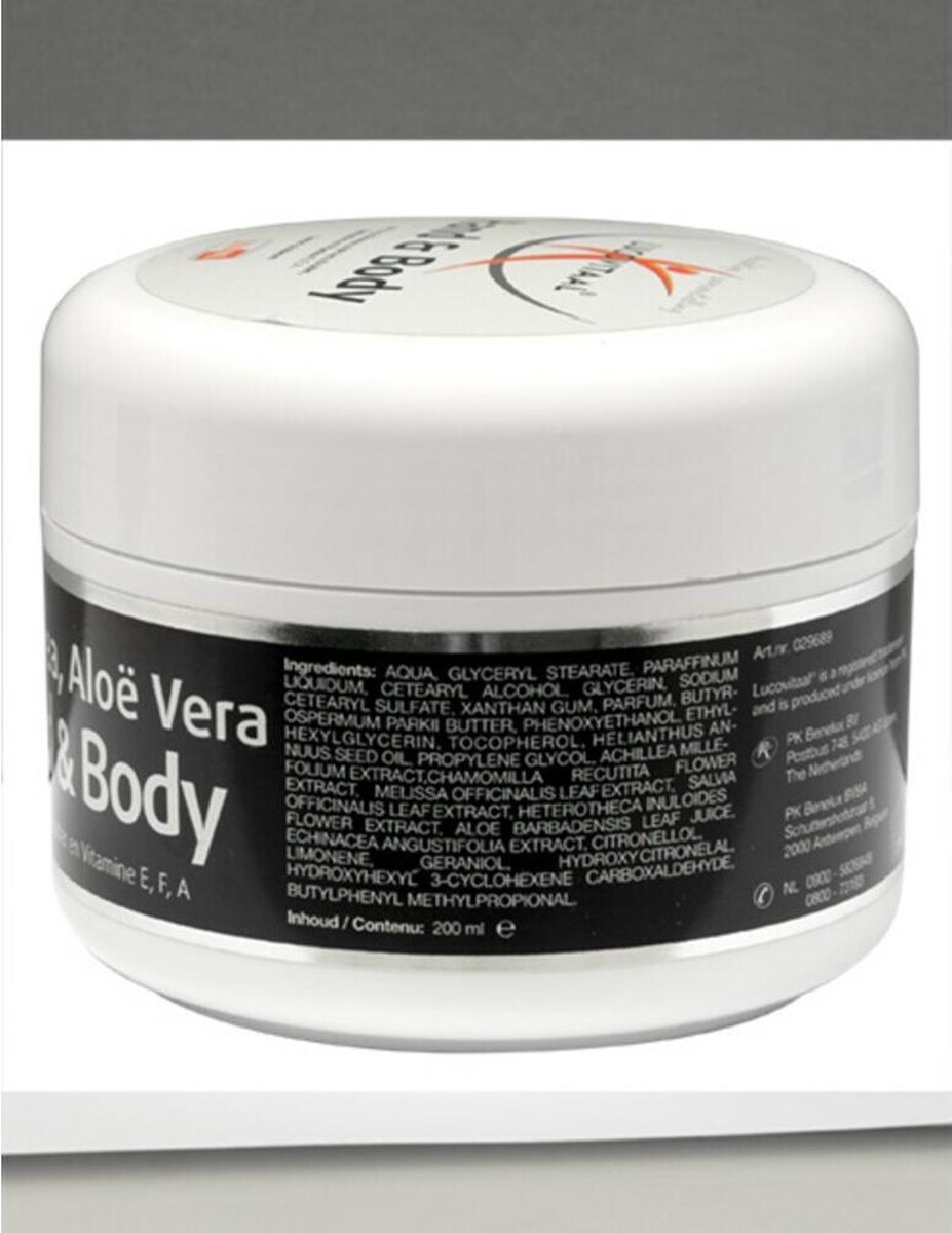 Lucovitaal Hand & Body crème - 200 ml