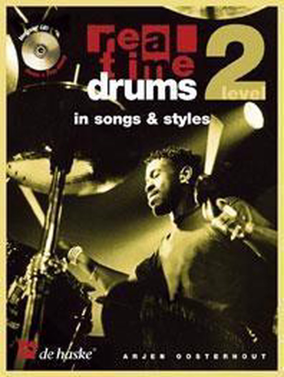 De Haske Real Time Drums in songs and styles incl cd