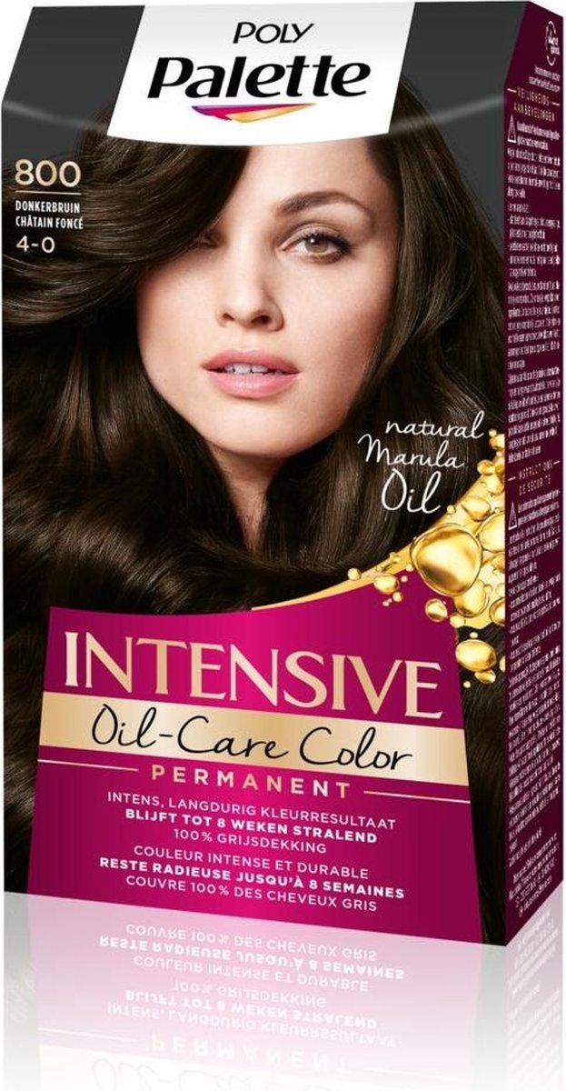 Poly Palette Schwarzkopf Haarverf - 800 Donkerbruin