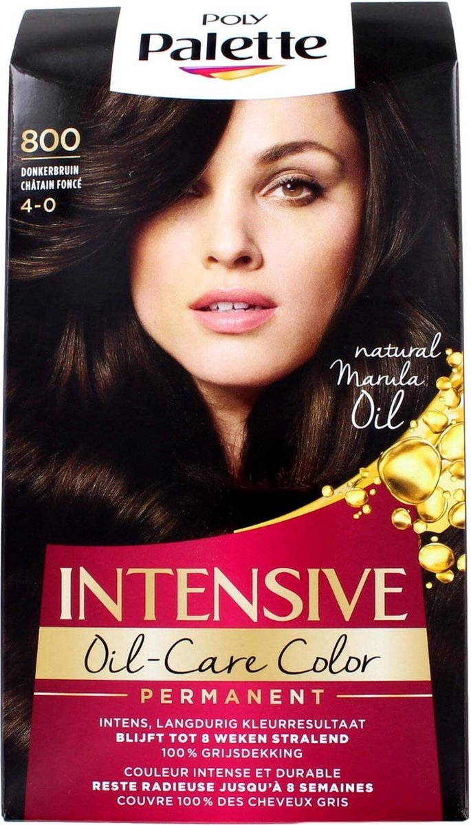 Poly Palette Schwarzkopf Haarverf - 800 Donkerbruin