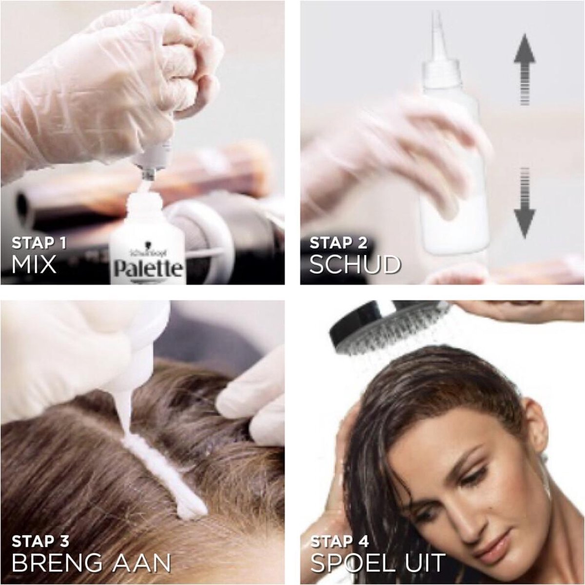 Poly Palette Schwarzkopf Haarverf - 850 Mokka - Bruin