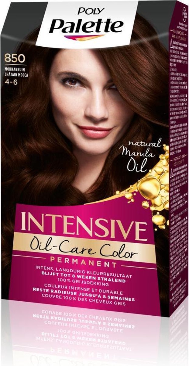 Poly Palette Schwarzkopf Haarverf - 850 Mokka - Bruin