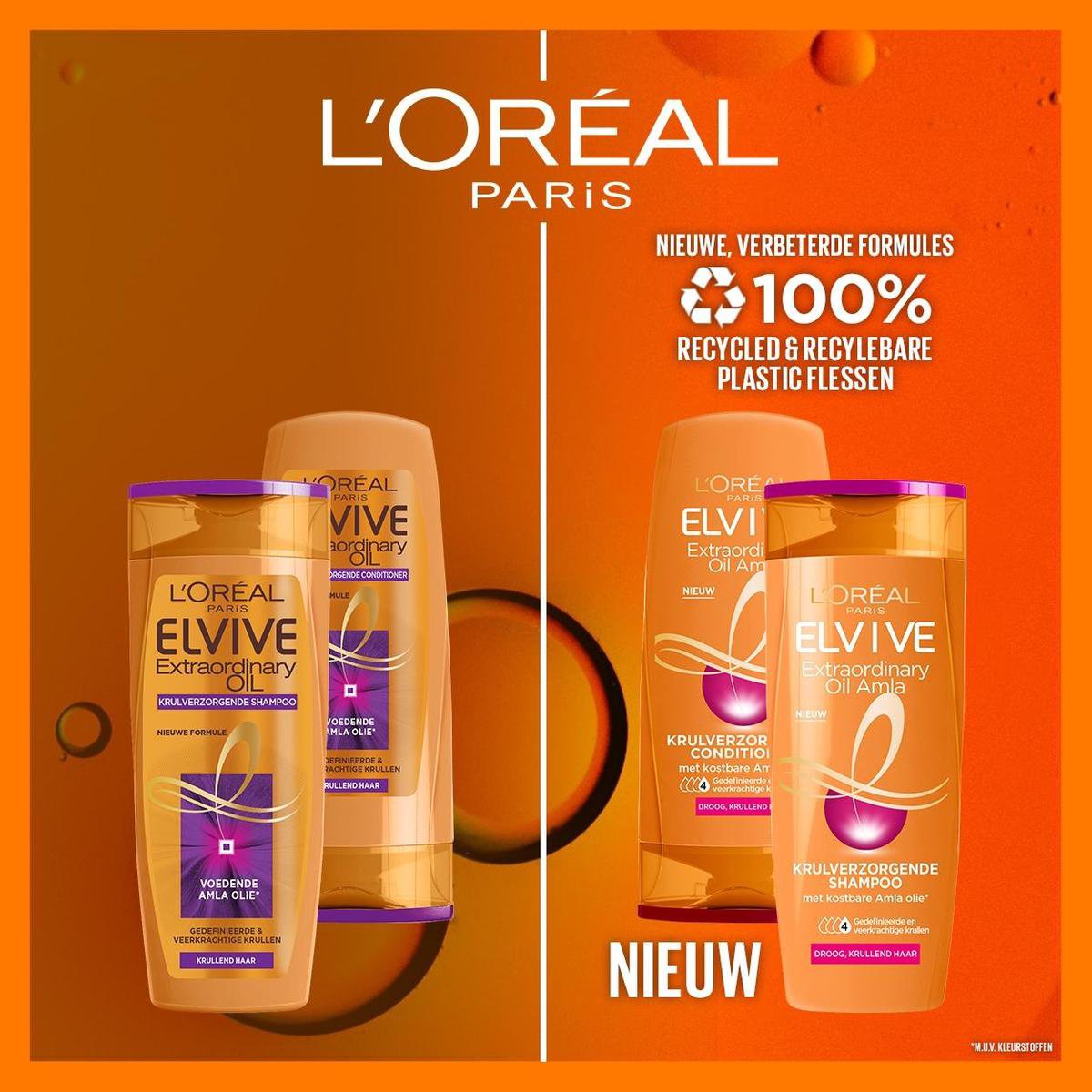 L'Oreal Paris L'Oréal Paris Elvive Extraordinary Oil Krullen Conditioner - 200ml