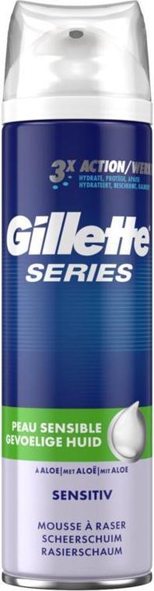 Gillette Series Scheerschuim Gevoelige Huid - 250 ml