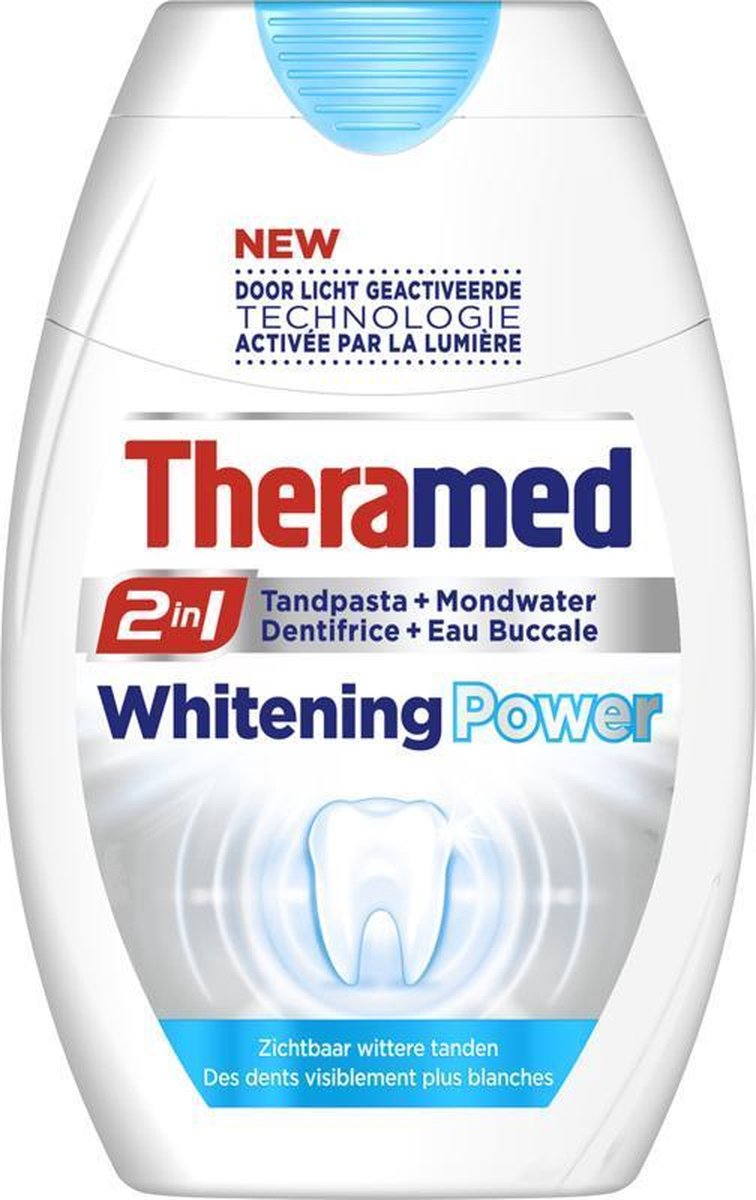 Theramed Liquid Whitening Tandpasta 2in1 - 75 ml.