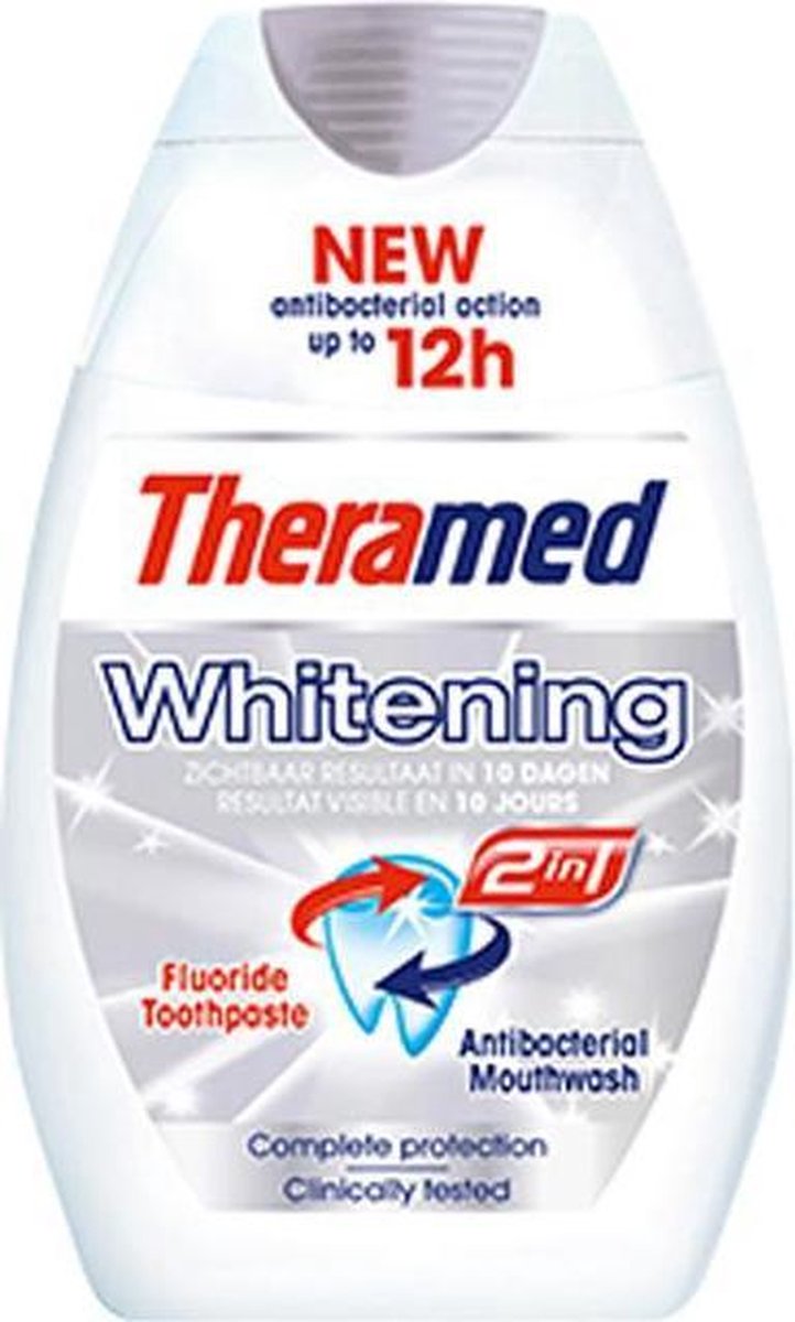 Theramed Liquid Whitening Tandpasta 2in1 - 75 ml.
